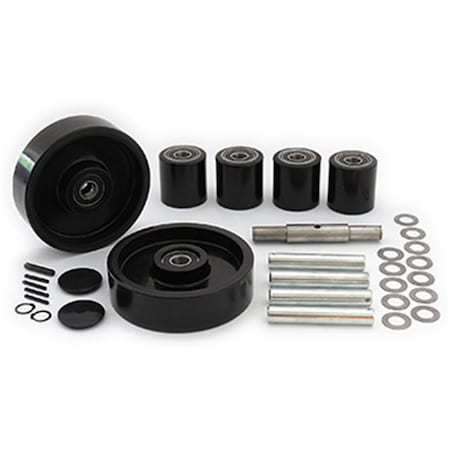 Eat-In HP25L - Tandem Complete Wheel Kit for Manual Pallet Jack - Black EA2583822